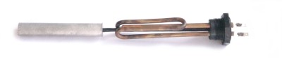 Grzałka do wody z anodą magnezową1500W 230V G 1 1/4" (5/4") L-370mm 