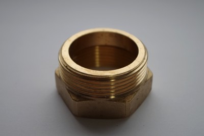 Redukcja mosiężna - 1 1/2" x 1 1/4" (6/4" x 5/4")