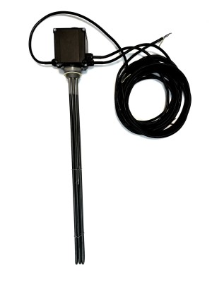 Screw-in temperature controlled heating unit 9kW 400V with three separate circuits