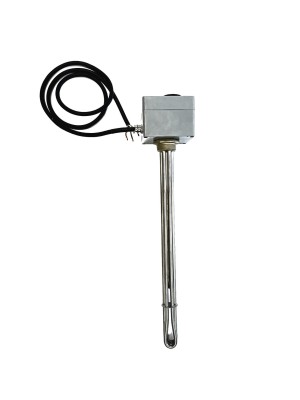 Water heater with temperature control 7500W 400V G 1 1/2" L=600mm 30-85°C STB 110°C