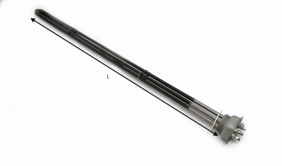 Grzałka bez sterowania temperatury 4000W 3x230V 5/4'