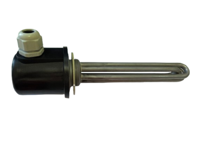 Grzałka nierdzewna do wody 3x900W ( 2700W ) 3x230V 1 1/2" ( 6/4" ) 200mm z kołpakiem