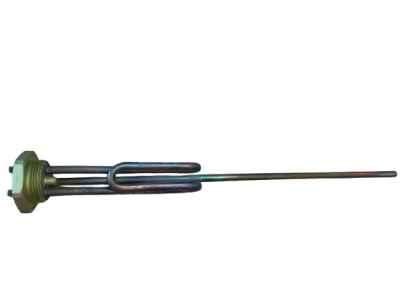 Grzałka miedziana do bojlera 1500W 230V 5/4" 390mm z rurką pod czujnik temperatury