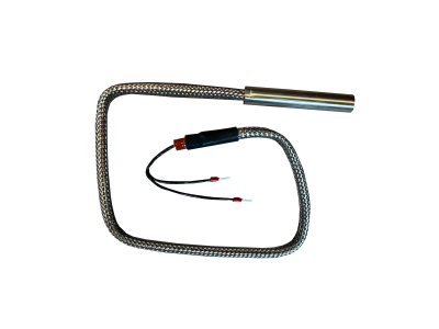 Grzałka patronowa 300W 230V Fi10 80mm w peszlu stalowym 