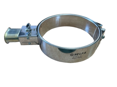 Grzałka opaskowa mikanitowa 350W 240V fi 140 x 40 mm z gniazdem WG-2